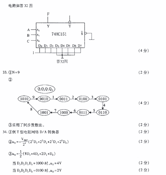 全国2018年4月自考电子技术基础（一）真题答案4.png